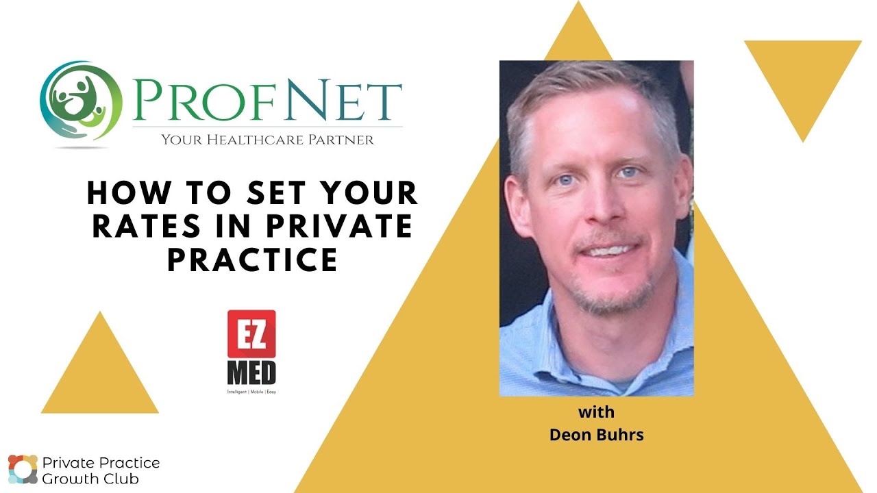 How to set your rates in Private Practice