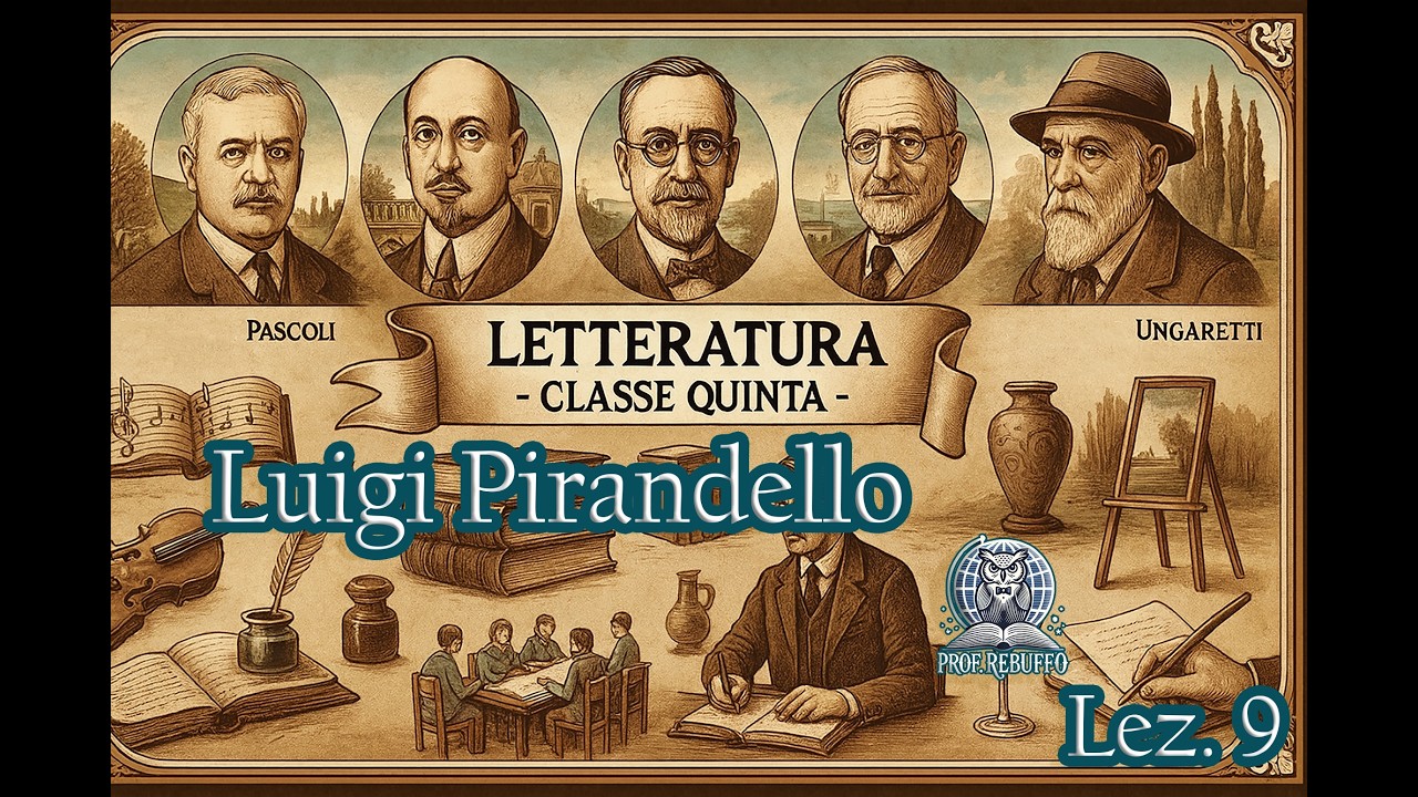 Luigi Pirandello - Letteratura italiana - Classe quinta