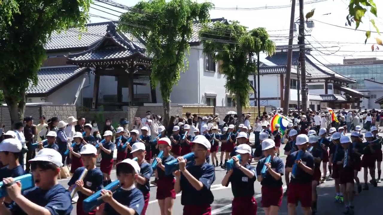 第47回福島市小学校鼓笛パレード【福島第二小学校】