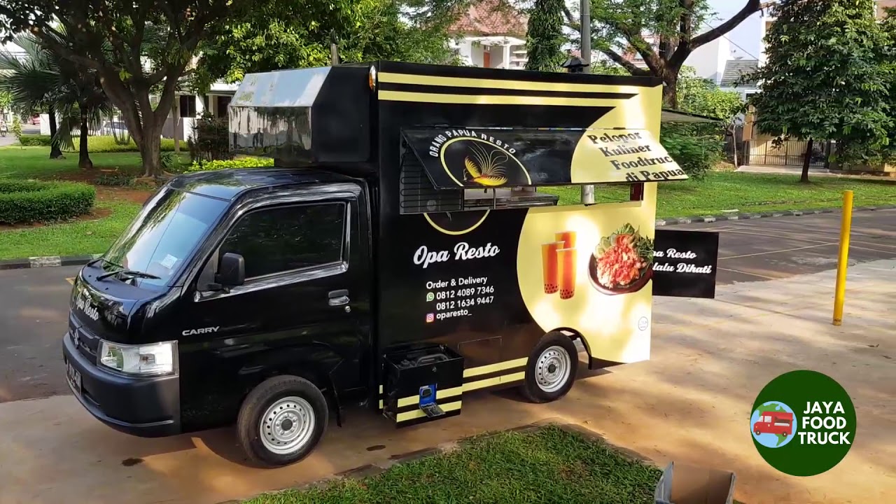 Karoseri Jaya Food Truck Bekasi (Food Truck SUZUKI Carry Untuk Di Papua)