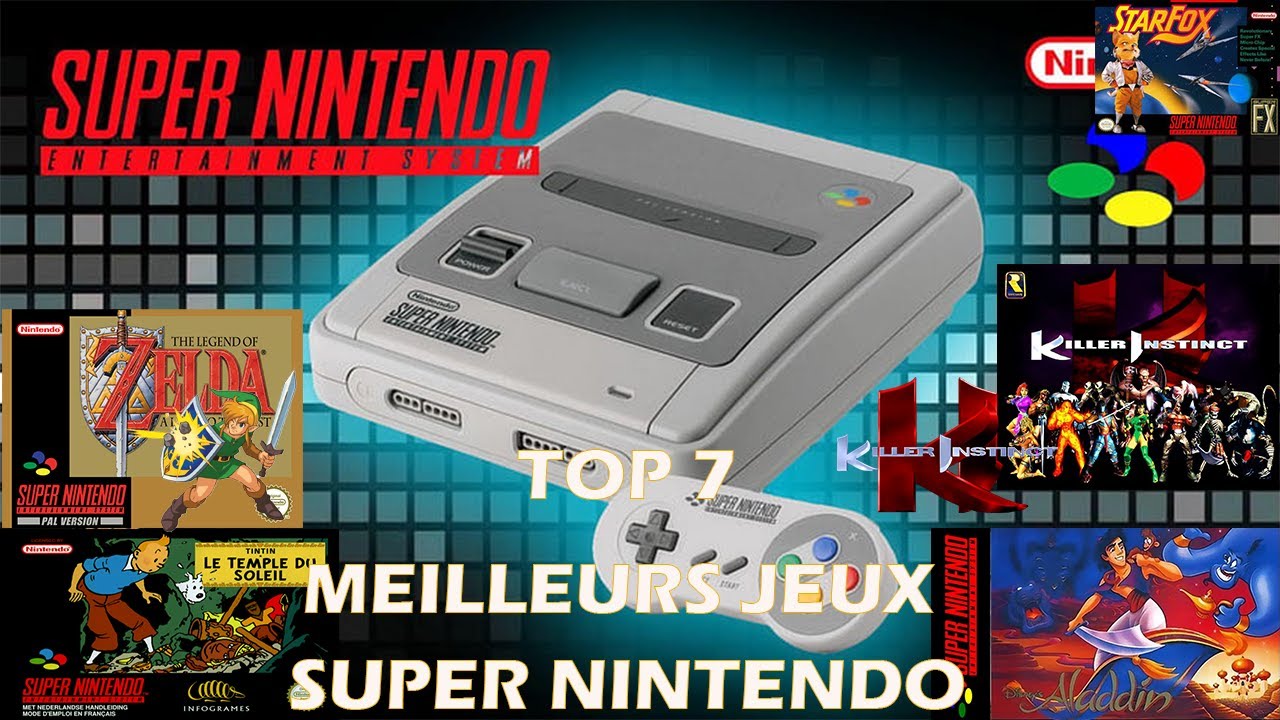 ✨👀Mon Top 7 meilleurs jeux Super Nintendo🎮🕹
