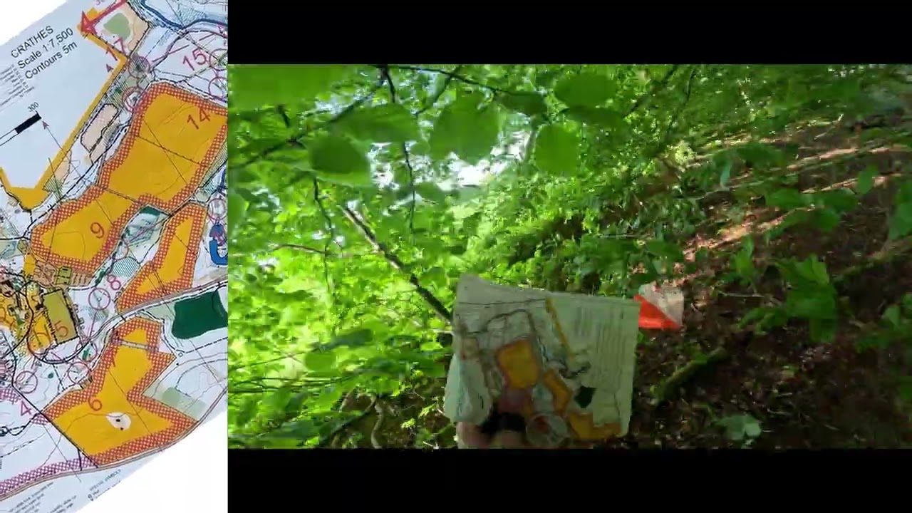 Crathes Castle, Forest Sprint, Headcam Orienteering