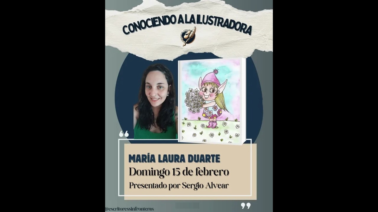 Entrevista con la ilustradora María Laura Duarte - conduce Sergio Alvear