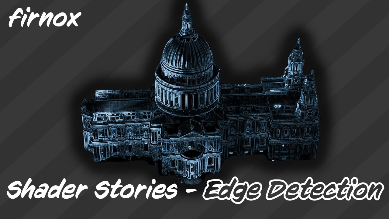 Unity shader stories - Edge detection using convolution filters