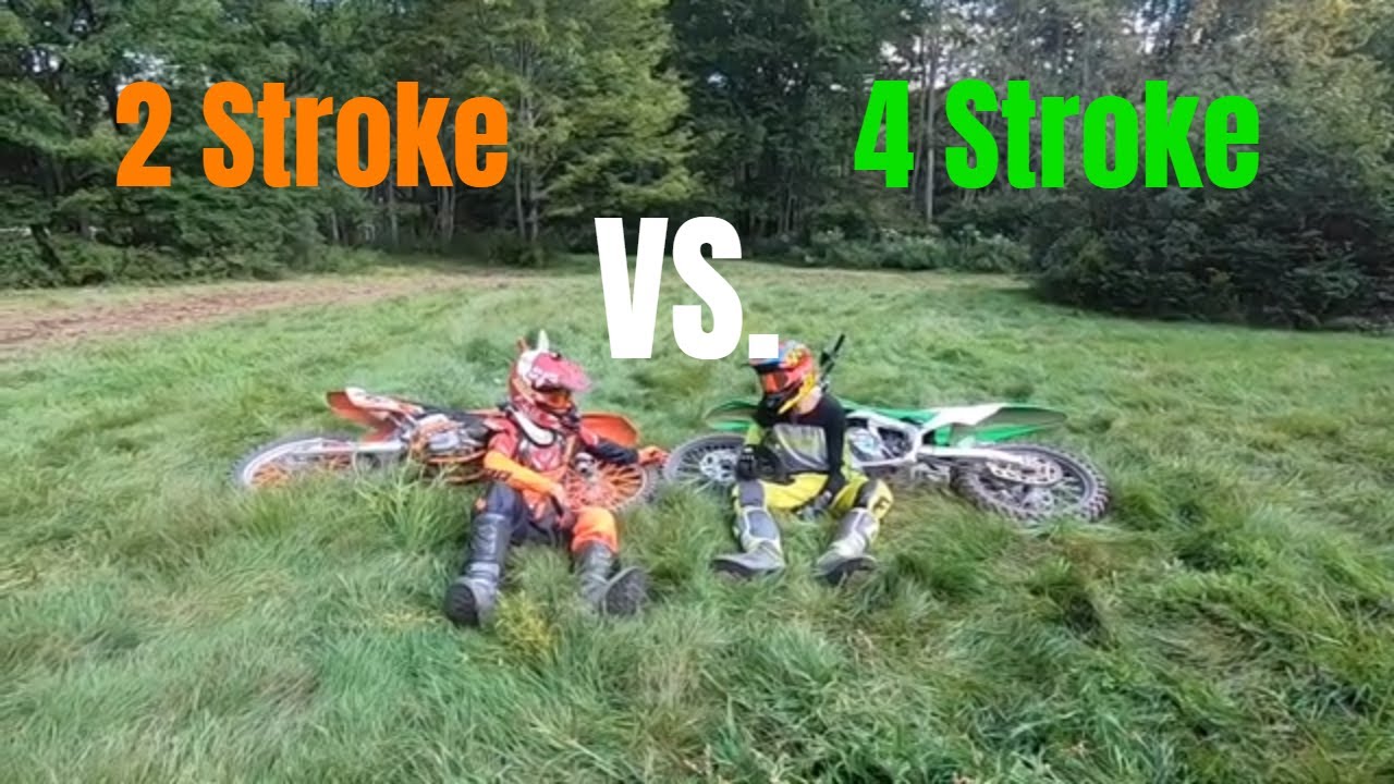 2 Stroke VS. 4 Stroke- 2019 Kawasaki KX250F VS. KTM 125sx