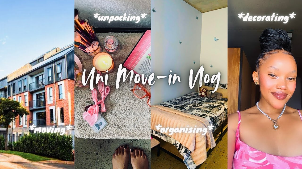 Uni Move In Vlog 🏫💋(University of Johannesburg)