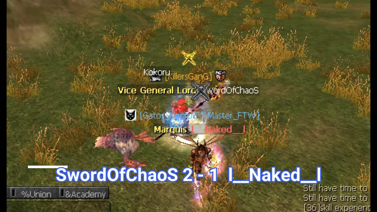 SwordOfChaoS cold Lightning Spear+13 vs l__Naked__l Warr Cleric Full STR 2h+15