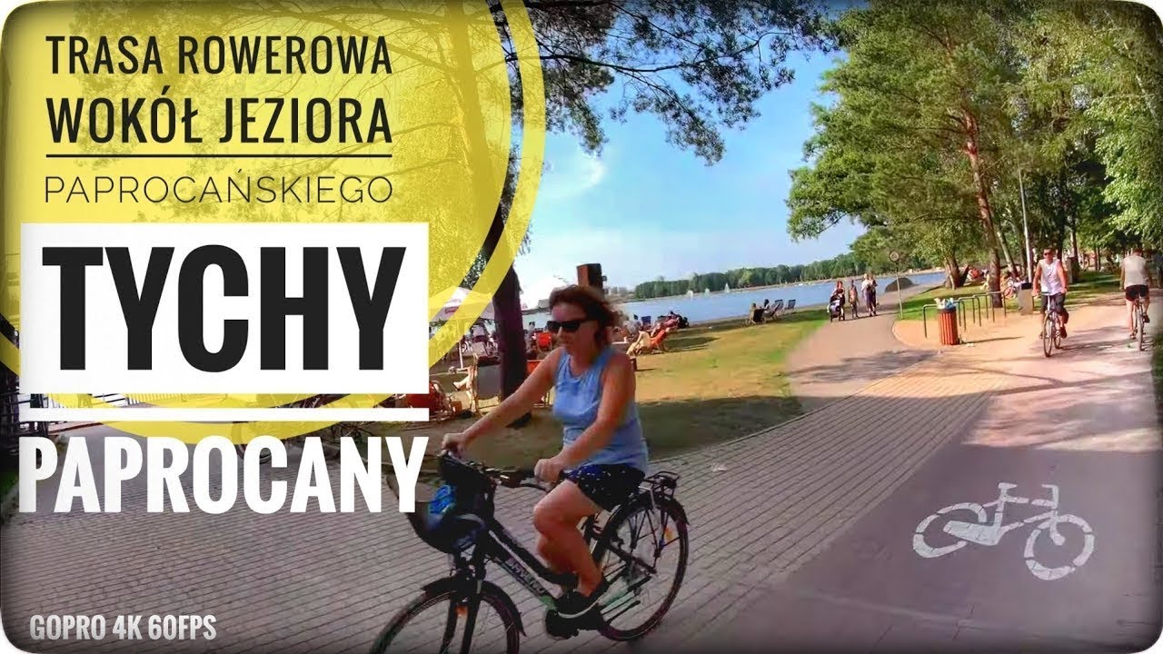 Tychy Paprocany trasa rowerowa wokół jeziora paprocańskiego - Ciekawe miejsca w Polsce | ForumWiedzy