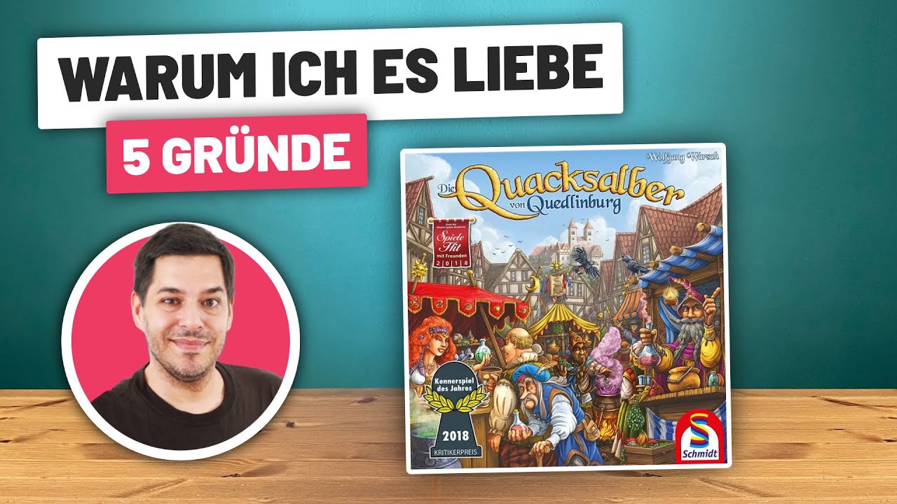 Darum MUSST du Quacksalber von Quedlinburg spielen!