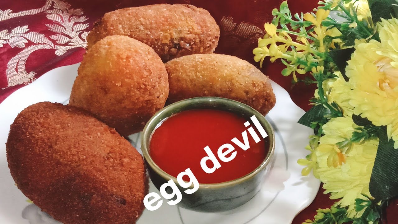 ডিমের ডেভিল 😋 | সন্ধ্যায় চা কফির সাথে স্ন্যাকস হিসেবে খেতে পারেন - এই দুর্দান্ত রেসিপি | Egg Devil|