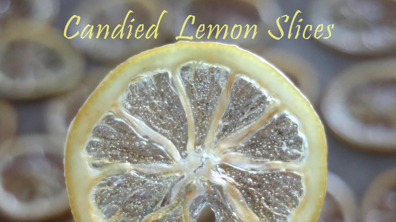 [SUB] 단, 3가지 재료! 케이크 장식용 레몬, 이걸로 정착하세요 Candied Lemon Slices | 하다앳홈