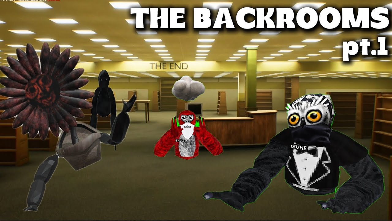 PLAYING THE NEW GORILLA TAG BACKROOMS UPDATE (Fearing Gorilla)