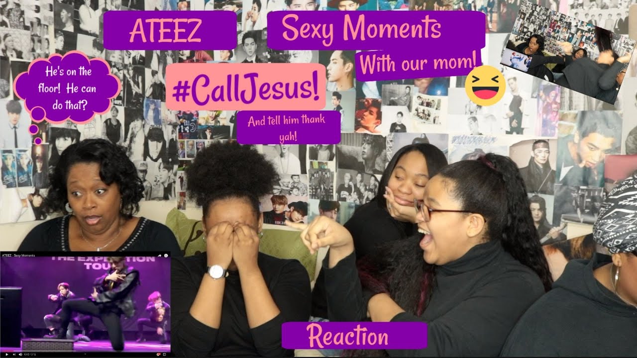 ATEEZ SEXY MOMENT W/ OUR MOM [OT8]