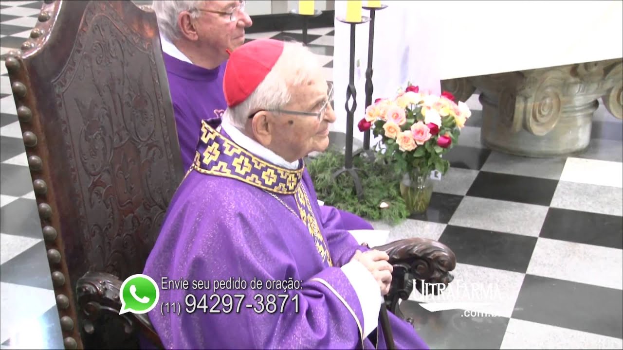 Missa de 70 Anos de Ordenação de Dom Paulo Evaristo Arns exibida pela Rede TV parte 1
