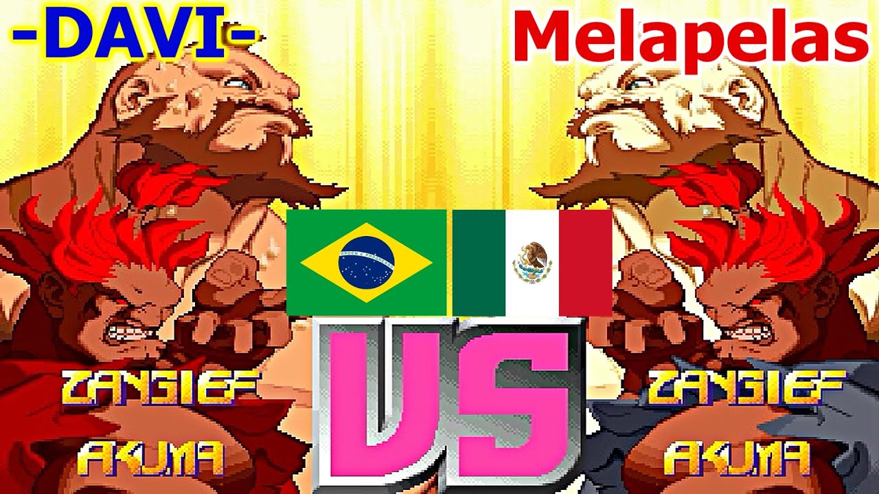 X-Men Vs. Street Fighter - -DAVI- vs Melapelas