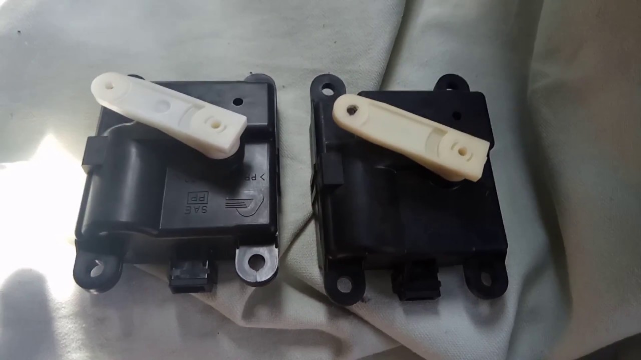 Mode Actuator Installation in 2001 Nissan Pathfinder