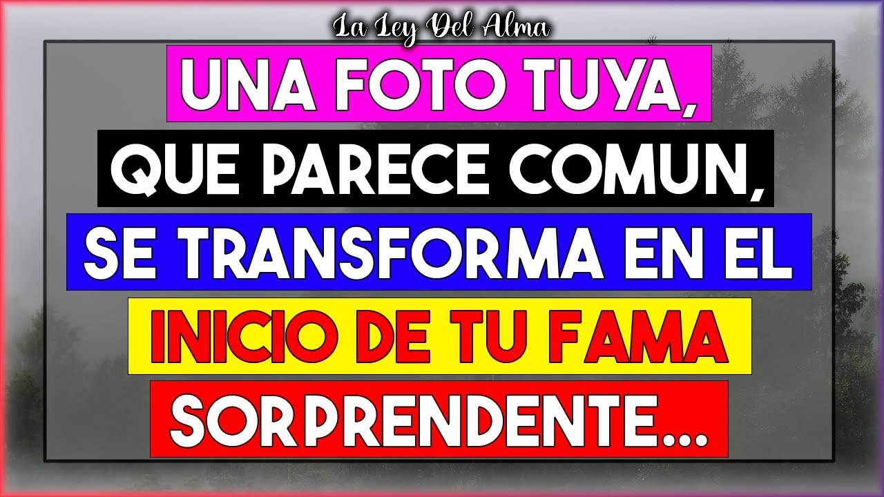 📸 Una foto tuya, que parece común,🌟se transforma en el inicio de tu fama sorprendente... 🌌 Universo