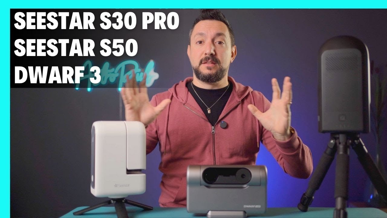 Il confronto tra Seestar S30 Pro,  S50 e DWARF 3 | Tre Smart Telescope per l'astrofotografia facile
