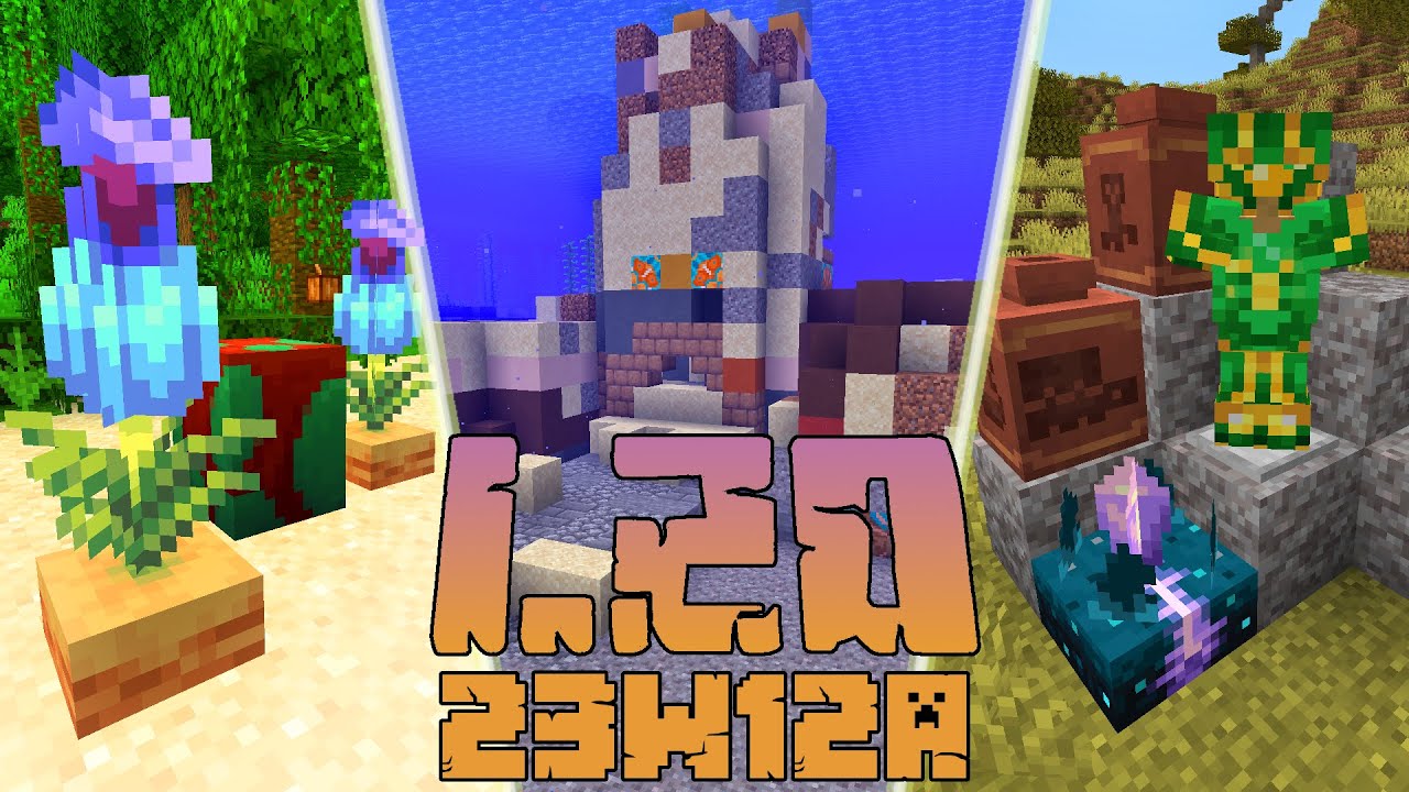 Minecraft 1.20: [Snapshot 23w12a] Co Nowego? NOWA STRUKTURA - RUINY SZLAKU! ROŚLINA DZBANECZNIK!