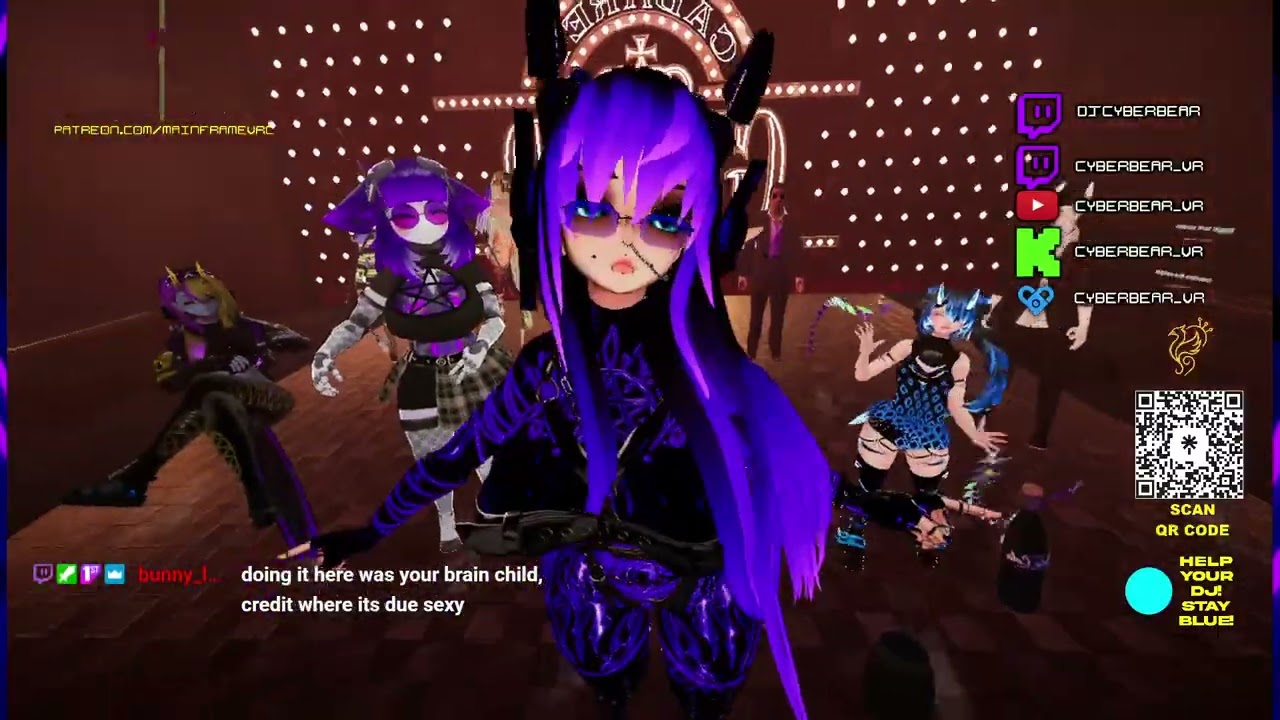 CYBERBEAR AT "A GRAND NEW YEARS" ON VRCHAT 31.12.2025