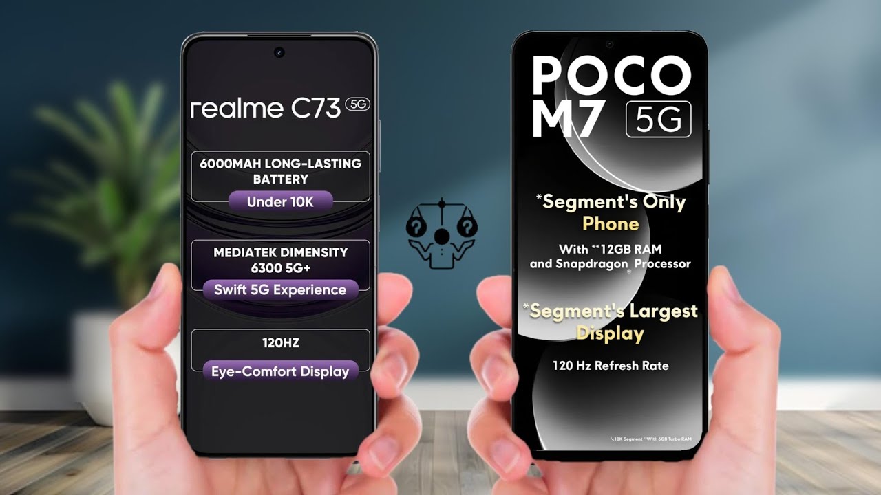 Realme C73 5G Vs POCO M7 5G
