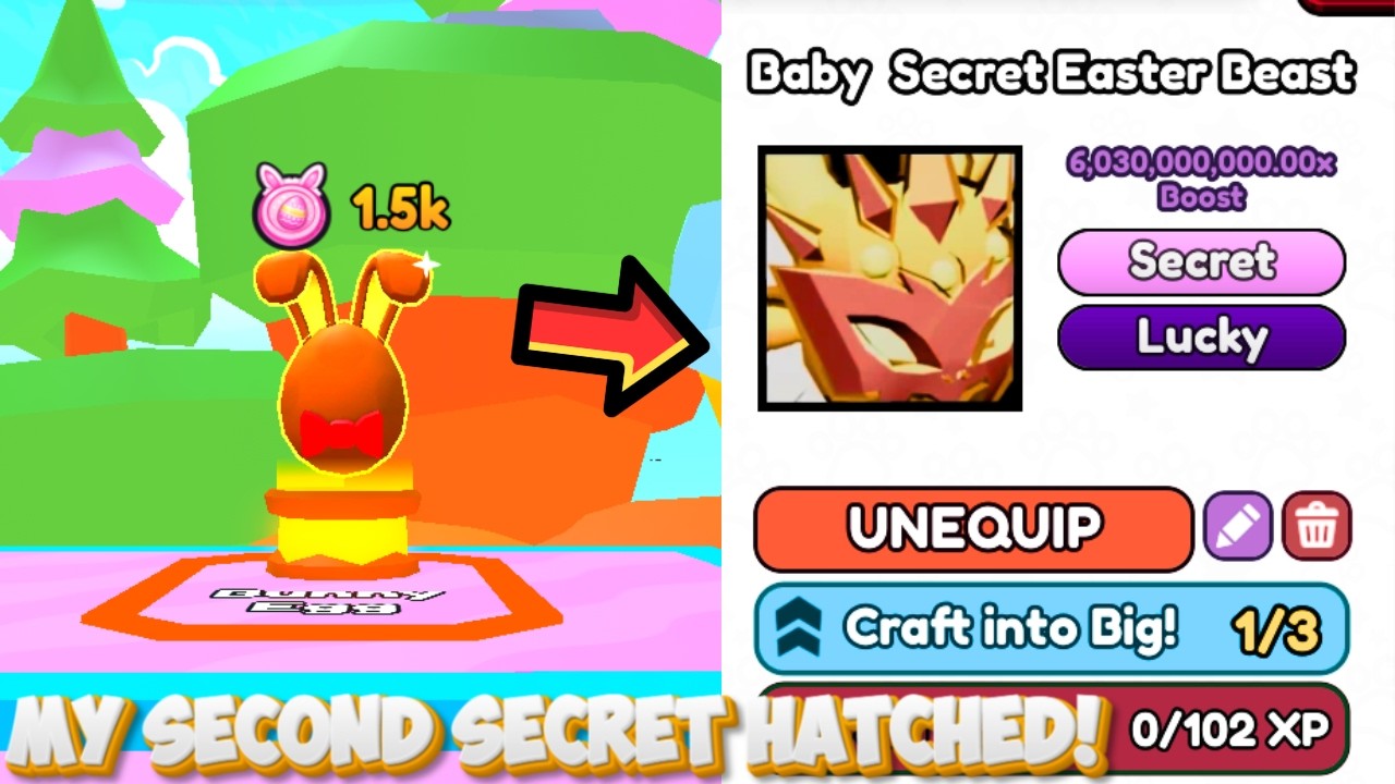I TRY TO HATCH GIGA OR MEGA BUT GOT THIS INSTEAD IN ARM WRESTLING SIMULATOR!