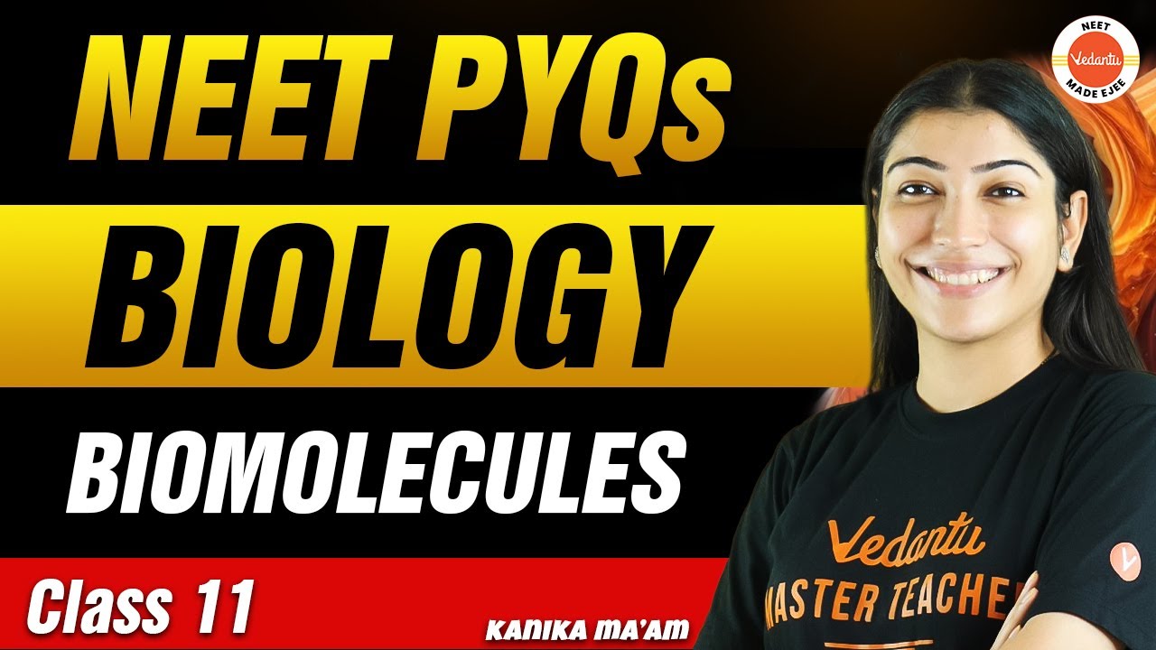 NEET PYQs for Biomolecules | Class 11 Biology | NEET 2024