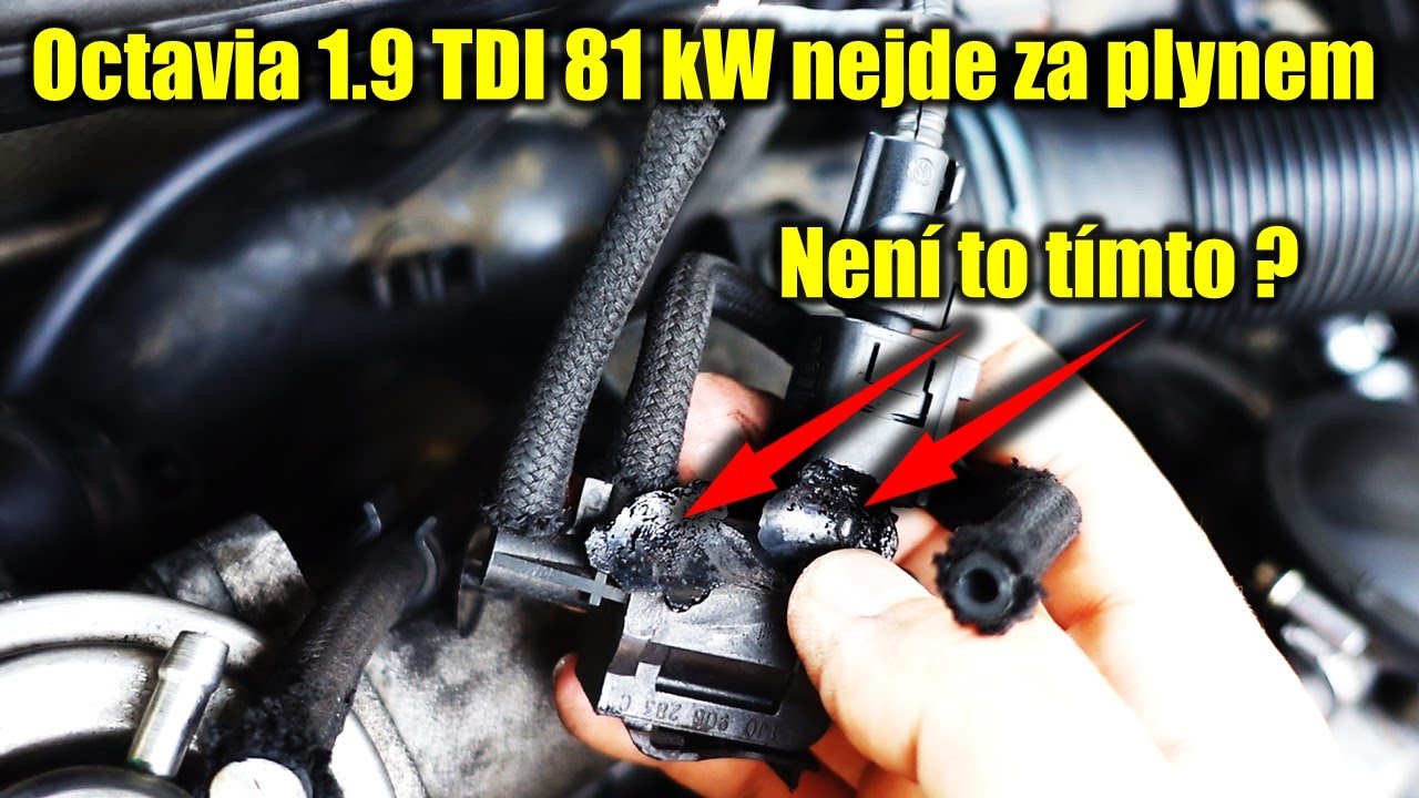 Škoda Octavia 1.9 TDI 81 kW - netáhne. No power, faults 17849, 17552, 17957, 19561