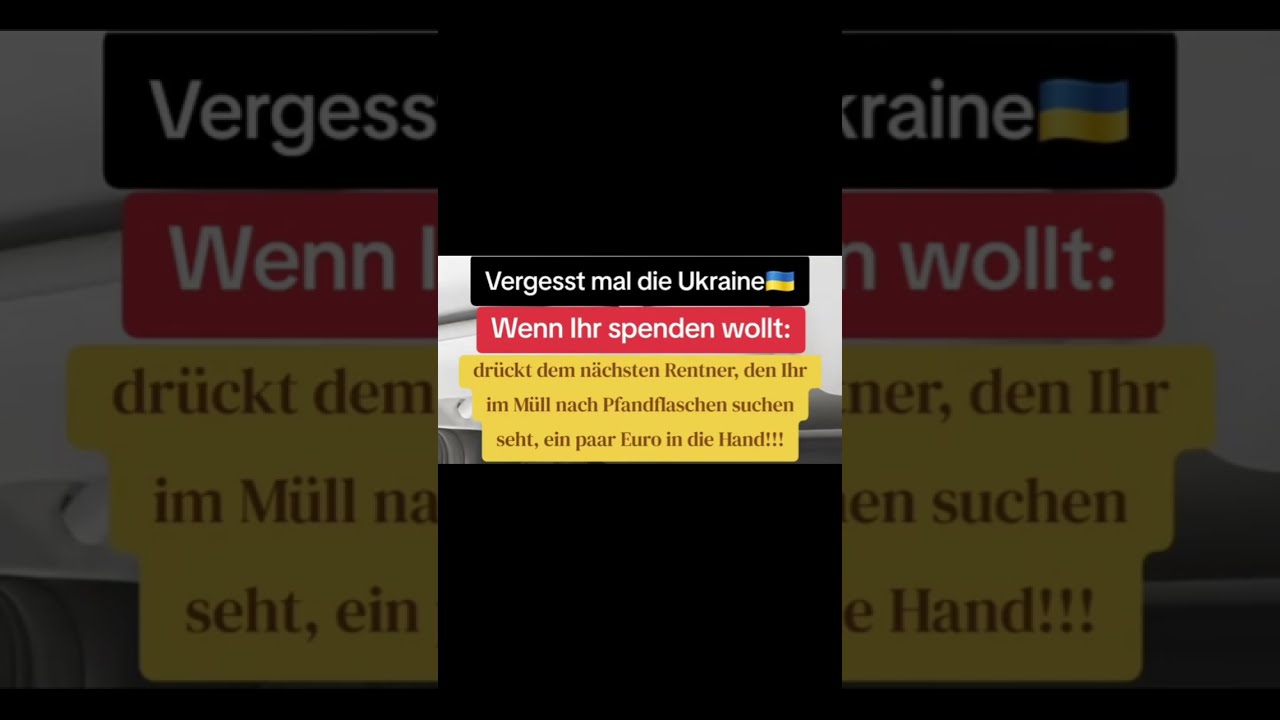 und du hast mehr gemacht, als unser Staat jemals tun wird #news #aktuellenachrichten #nachrichten