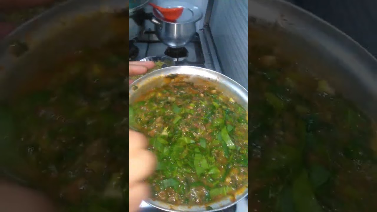 طريقه السبانخ ولحمه 💕😍♥️