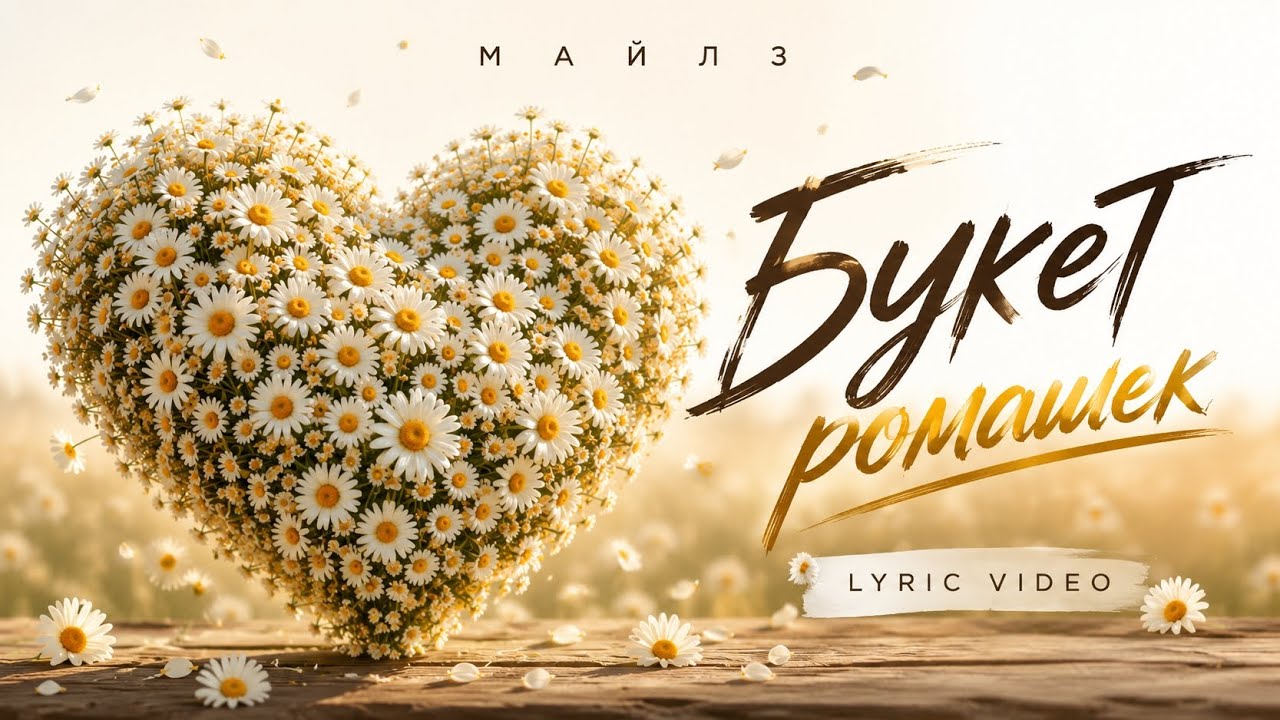 МАЙЛЗ &mdash; Букет ромашек (Lyric Video, 2026)