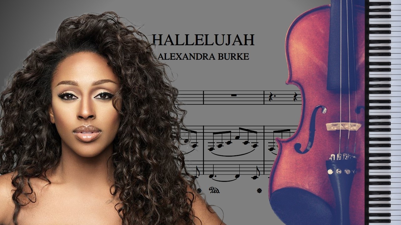 Hallelujah - Alexandra Burke | Partitura Violino e Piano