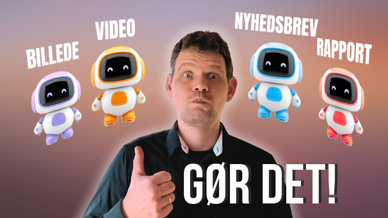🚀 AI Automatisering: Stop med at gentage dig selv & spar 15+ timer! (Del 2)