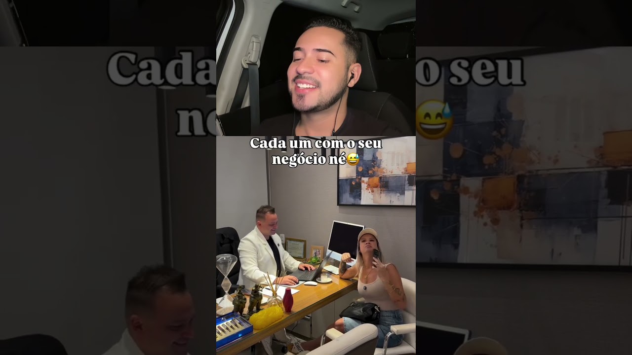 Por essa o m&eacute;dico n&atilde;o esperava: #humor #react #dueto