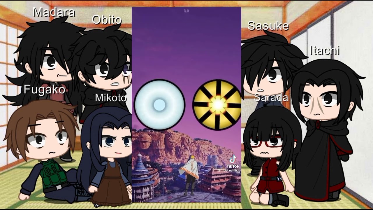 Uchiha clan react to Jougan users#anime#boruto #react#4/?~