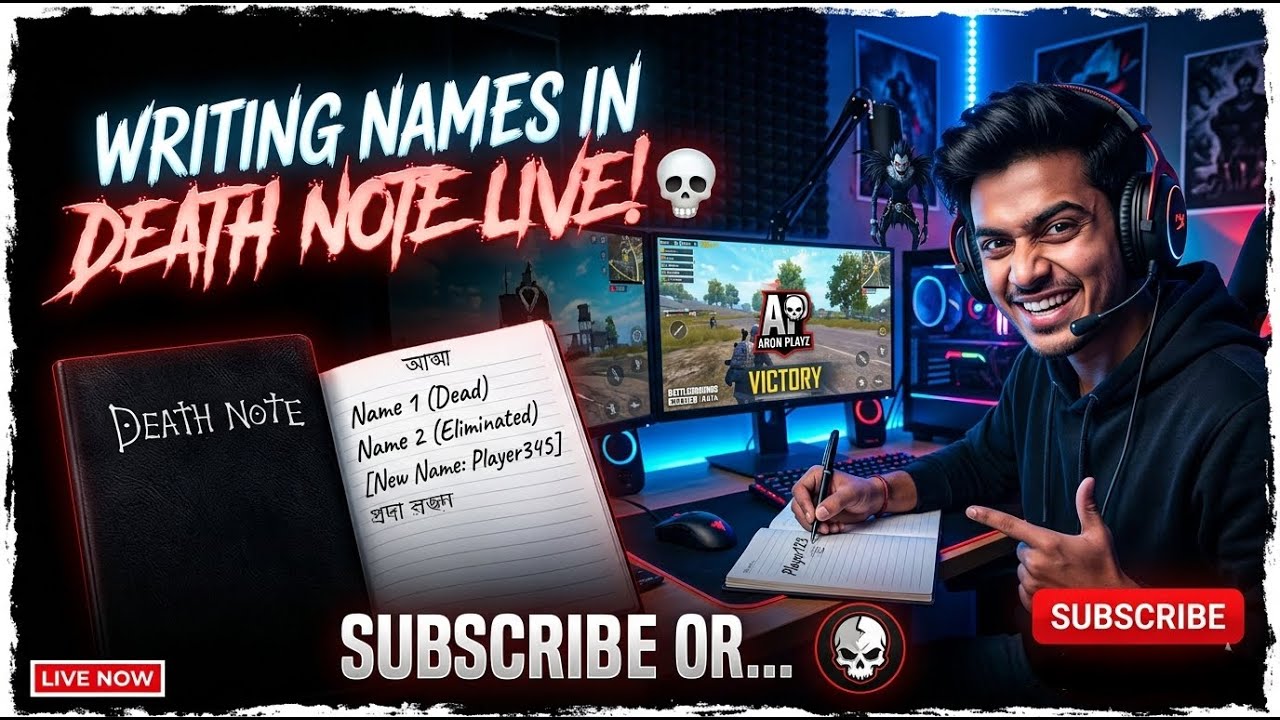 Don't let me write your name... ✍️ Death Note Stream LIVE