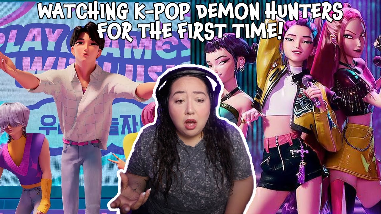 Watching K-Pop Demon Hunters FOR THE FIRST TIME (I'M OBSESSED!) #kpopdemonhunters #reaction