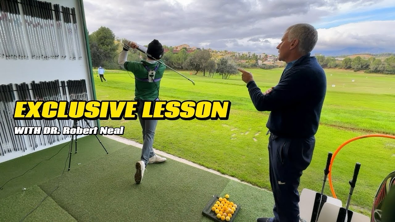 Exclusive Lesson with Dr. Robert Neal 🛠️ Maximilian Nystedt’s Swing | ⛳️ Barcelona Golf Academy