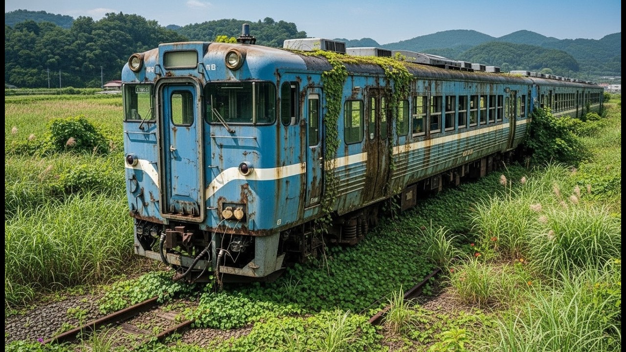 ASMR Full Restoration 😱 of a Sleek High-Speed Electric Train (1990s) From Abandoned to New