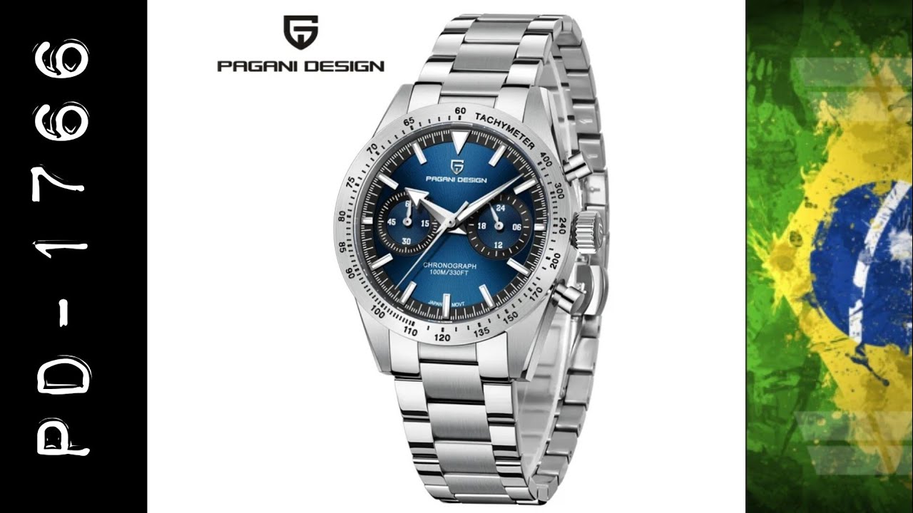 Análise relógio Pagani Design PD-1766