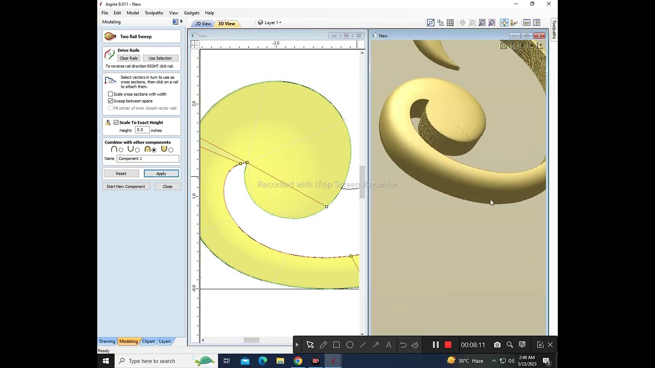 3d design in aspire