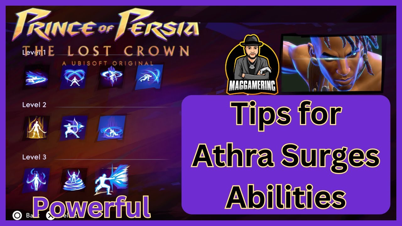 Prince of Persia : The Lost Crown - Athra Surge Guide Best How to Tutorial