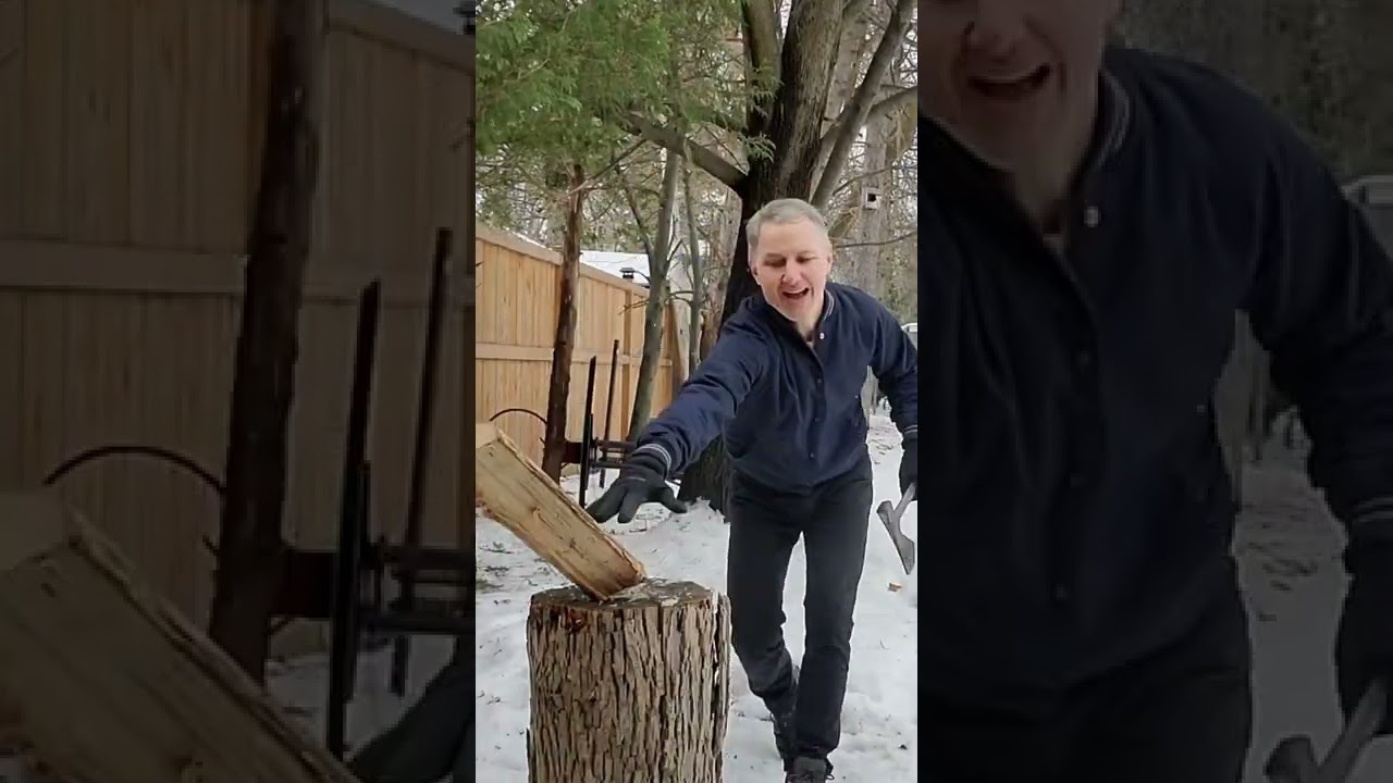 Axe Battle | Father vs Son #shorts