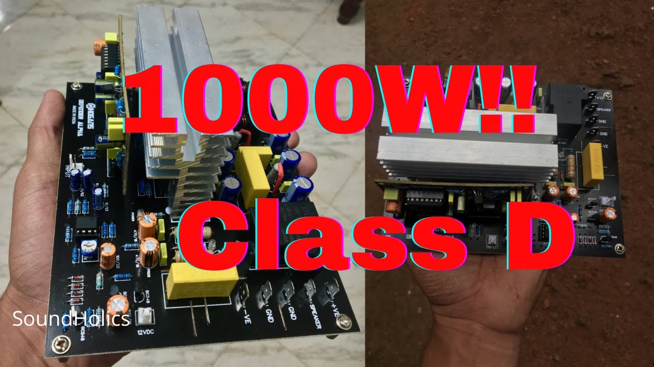 1000 watts! പക്കാ ..🔥| 1000w class D amplifier | professional amplifier |Malayalam