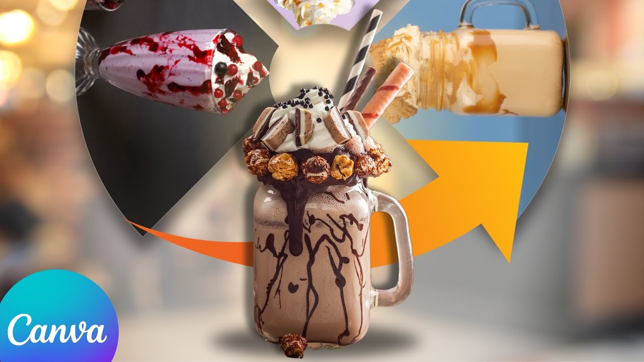 Create Viral Dessert Rotating Animations in Canva