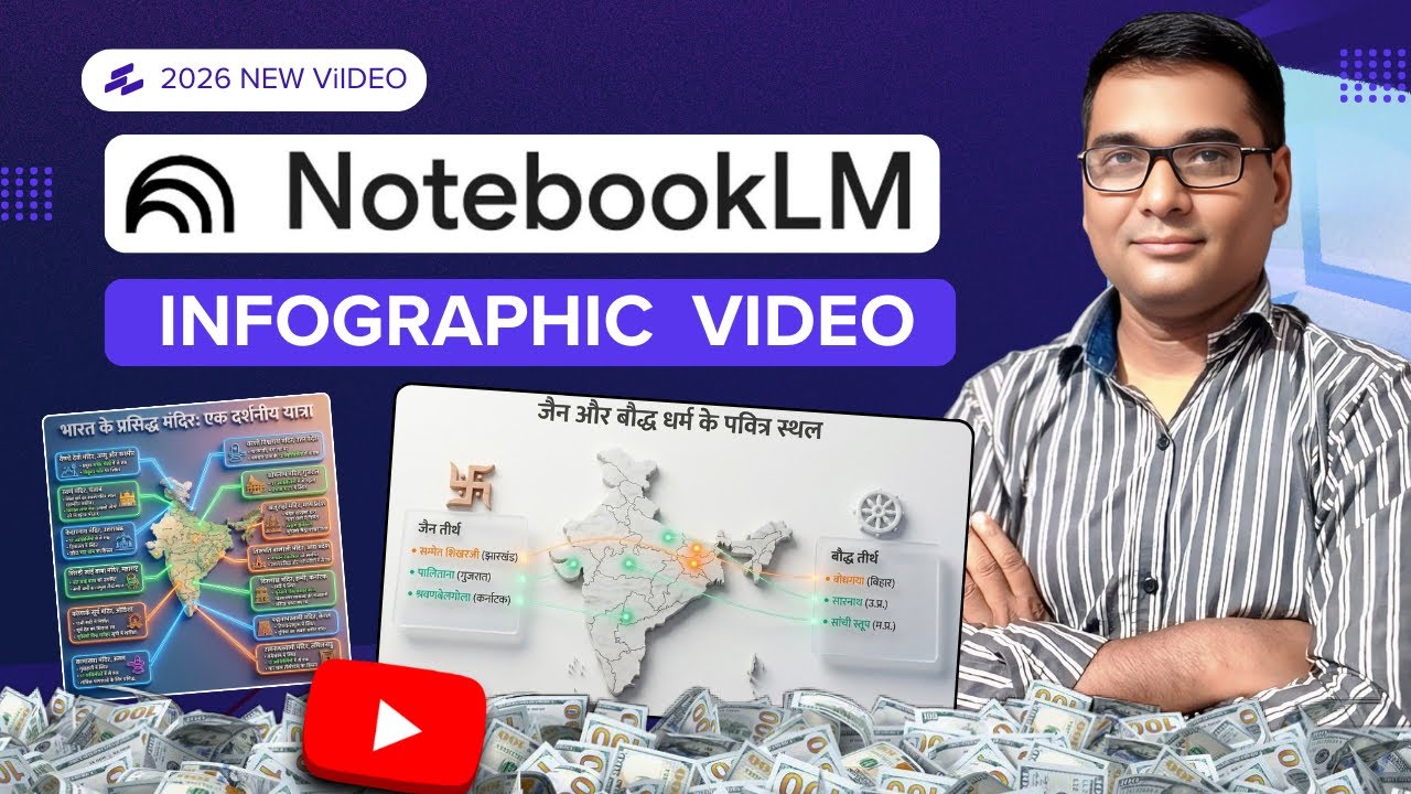 NotebookLM Se Infographic Video Kaise Banaye? Viral Infographic Video Banane Ka Sabse Aasaan Tareeka