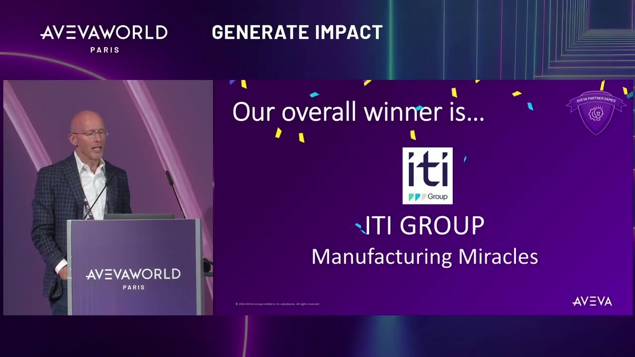 ITI Group wins the AVEVA Partner Games 2024