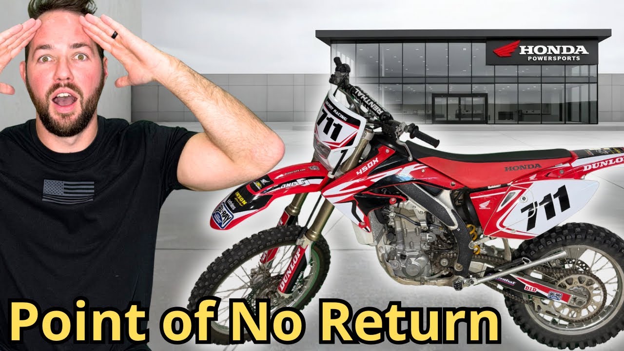 Catastrophic Failure on 2006 CRF 450 X...Fixed in 15 Minutes