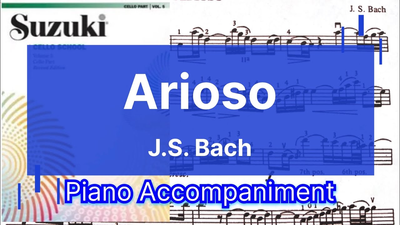 Accompaniment- J.S.Bach Arioso