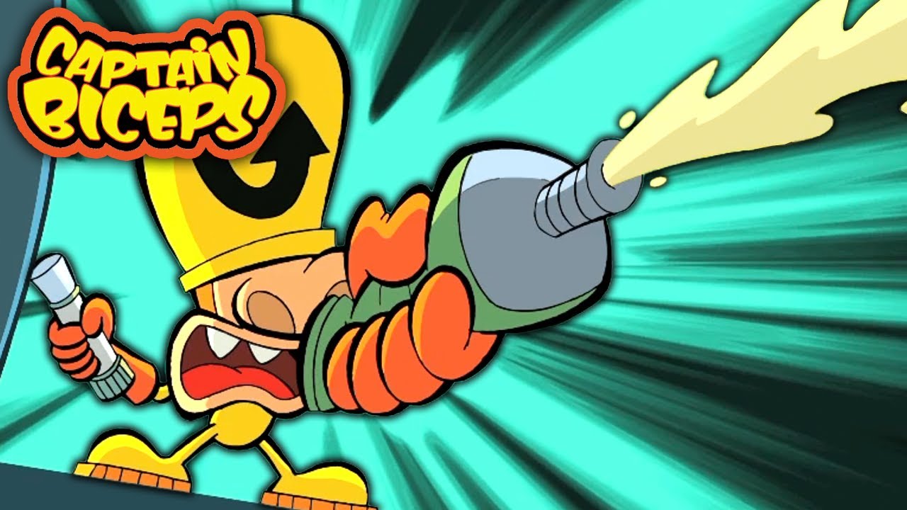 Captain Biceps | GLU MAN | Saison 1 Épisode 17 | Dessin Animé en Français